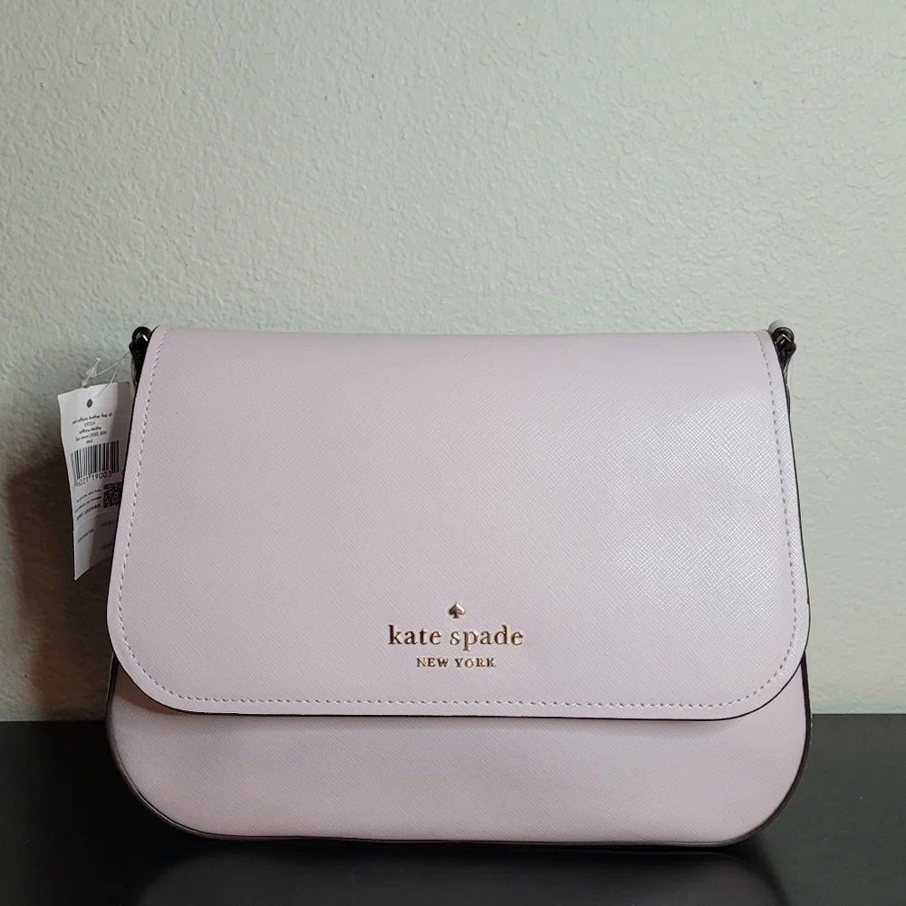 Kate  spade Staci  Saffiano leather flap crossbody bag - Picture 2 of 14